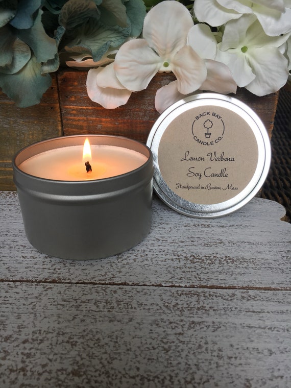 Love Spells Floral Soy Candle Tin Handmade All Natural Soy Wax Travel Tin 8 oz