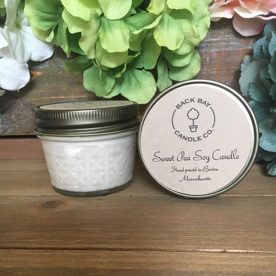 4 oz soy candles jelly jar candle 4 oz mason jar candles Etsy