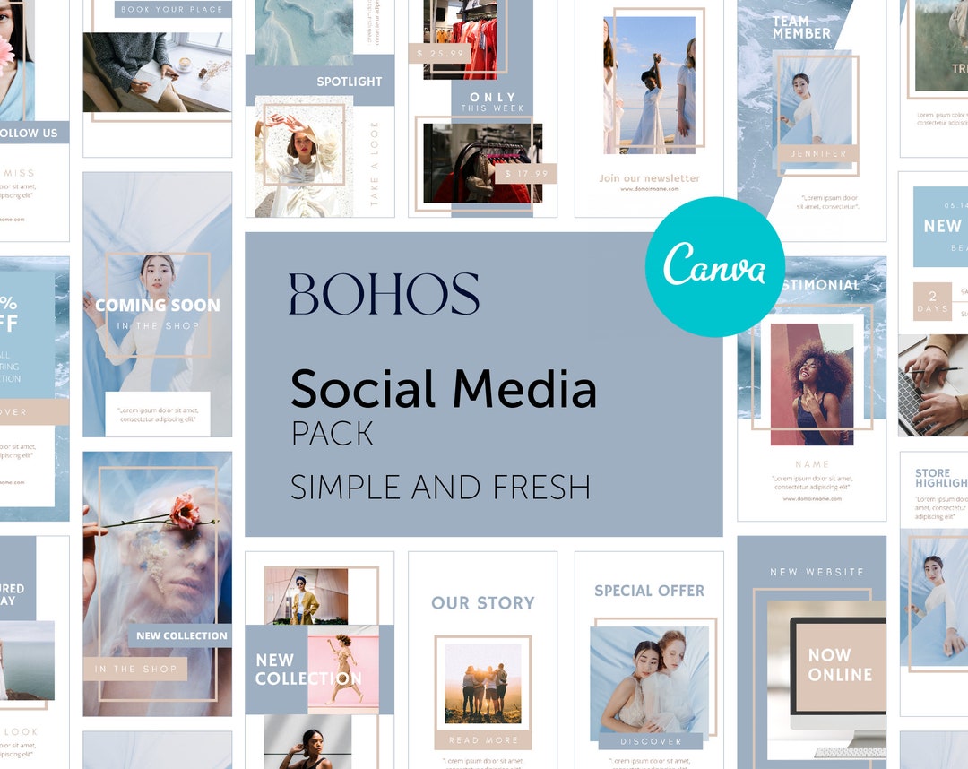 Canva Template Instagram | Social Media Templates for Instagram Stories ...