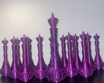 21 PIECE PARTY PACKAGE with Center Piece // 9.5 inch tall I Dream Of Jeannie Bottle Theme Party Package
