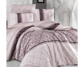 Mega Moda Nazen Bed Linen Set Duver Cover Bedding Sheet Set