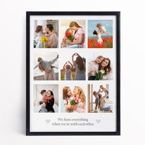 Personalised Mum Photo Collage | Mum Gift  | Personalised Gift for Mum | Gift for Him |  Custom Gift With Photo