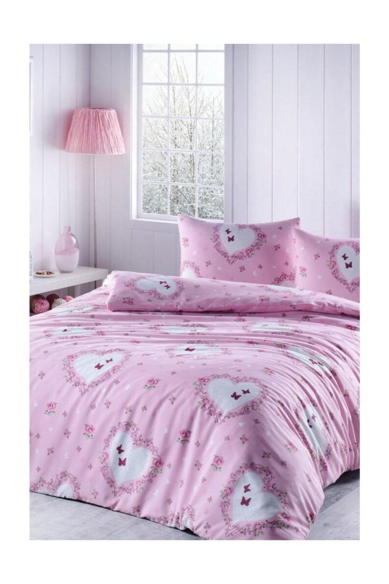 Mega Moda Nazen Bed Linen Set Duver Cover Bedding Sheet Set