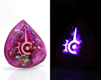 Twinkle Red Mage FFXIV Glow in the Dark Soul Crystal/RDM Job Stone Final Fantasy XIV FF14 JSKY1