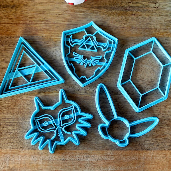 Legend of Zelda Cookie Cutters: Hylian Shield, Triforce, and More