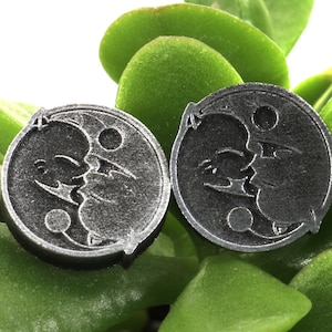 Moogle Final Fantasy X Yin & Yang Earrings Pair - Final Fantasy 9 Cosplay ERG1
