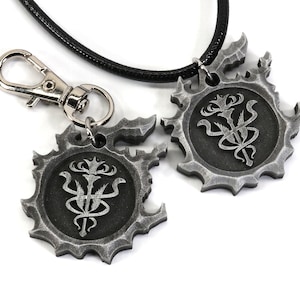 FFXIV The Order of the Twin Adder Keychain / Necklace - Grand Company - FF14 Final Fantasy 14 KY1