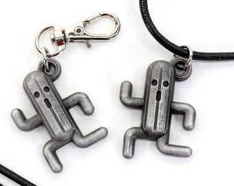 Final Fantasy XV Cactuar Pendant FFXV Final Fantasy 15 Cactaur Necklace / Keychain KY1