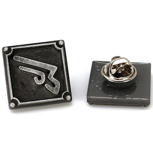 Machinist FFXIV Job Pin - MCH Metal Resin, Final Fantasy 14 FF14 Soul Crystal SPN1