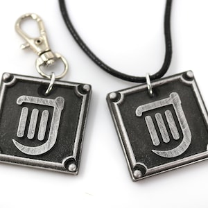 Bard FFXIV Job Charm - BRD Metal Resin, Final Fantasy 14 FF14 Soul Crystal KY1