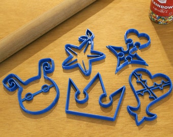 Kingdom Hearts Wayfinder Cookie Cutters - Kingdom Hearts
