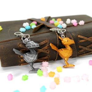 Final Fantasy X Chocobo Keychain - FF14 Final Fantasy 15 Chocobo Feather KY1