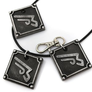Machinist FFXIV Job Charm - MCH Metal Resin, Final Fantasy 14 FF14 Soul Crystal KY1 image 2