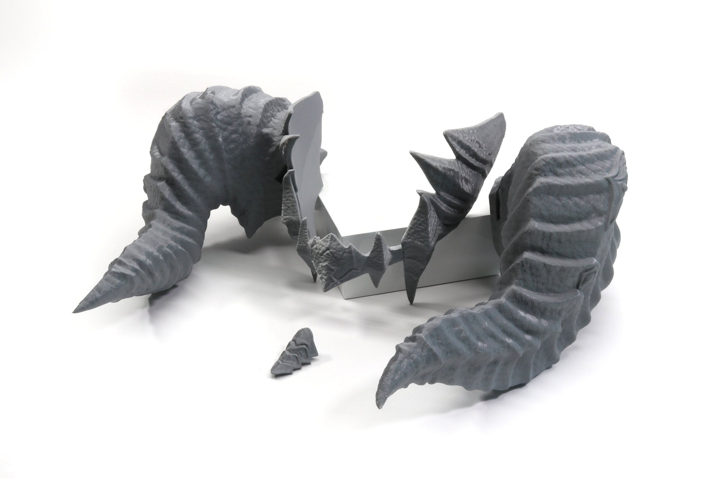 FFXIV Au'ra Male Horns 04 DIY Cosplay Prop Kit Etsy