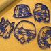 Ahegao Cookie Cutters - Kawaii gift for Anime Lovers - Pokemon Girl, Nami One Piece, ReZero Felix 