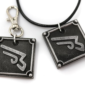 Machinist FFXIV Job Charm - MCH Metal Resin, Final Fantasy 14 FF14 Soul Crystal KY1