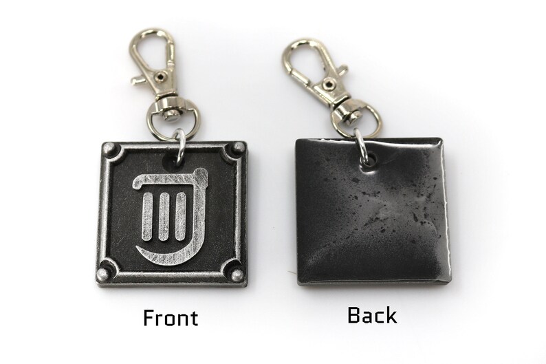 Bard FFXIV Job Charm - BRD Metal Resin, Final Fantasy 14 FF14 Soul Crystal KY1 image 6