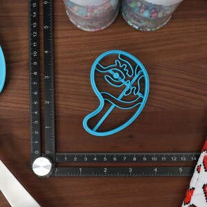 Tears of The Kingdom Cookie Cutters: Zelda Secret Stone Baking Set Stone of Darkness