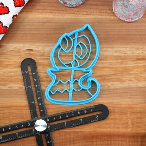 Deltarune Cookie Cutters Enemies - Tasque Manager, ViroVirokun, Rudinn, Popup, King Round - Undertale / Baking Gift Rudinn