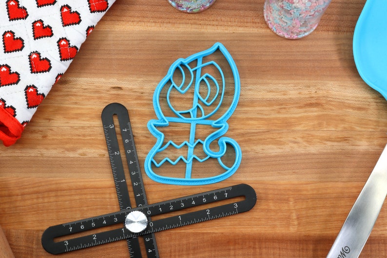 Deltarune Cookie Cutters Enemies - Tasque Manager, ViroVirokun, Rudinn, Popup, King Round - Undertale / Baking Gift Rudinn