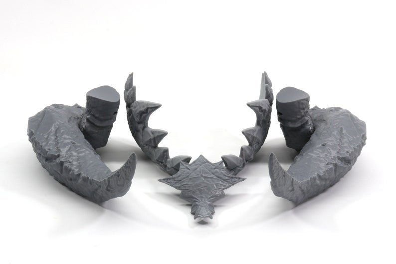 FFXIV Au'ra Female Horns 04 DIY Cosplay Prop Kit Etsy