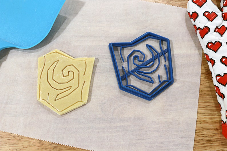 Legend of Zelda Cookie Cutters: Master Sword, Shield, Sheikah Slate Deku Shield