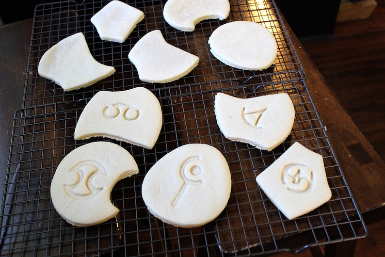 FFXIV Soul Stone Cookie Cutters Set 3 of 4 Whm, Sam, Sch, Smn, War FF14 WHM Soul Crystal Cookie Cutter image 10