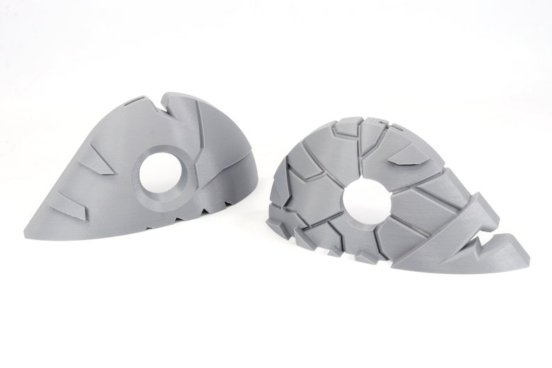 Ruptured Sachiel Archangel Mask DIY Cosplay Prop Kit - Cyberpunk Facemask, Dystopian Face Guard image 5