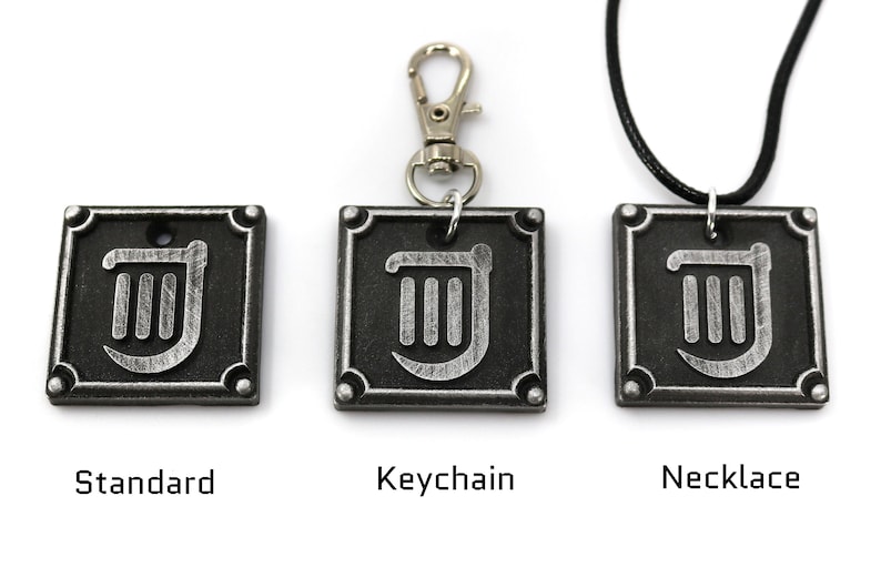 Bard FFXIV Job Charm - BRD Metal Resin, Final Fantasy 14 FF14 Soul Crystal KY1 image 4