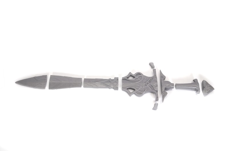 FFXIV Oathkeeper-zwaard DIY-cosplay-set - Paladin Sword afbeelding 2