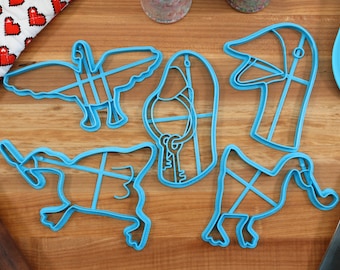 Crazy Goose Cookie Cutters: Flapping, Honking, Key, Stabby Goose