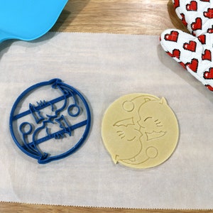 Final Fantasy Moogle Cookie Cutters: FFXIV Baking Set Yin Yang Moogle