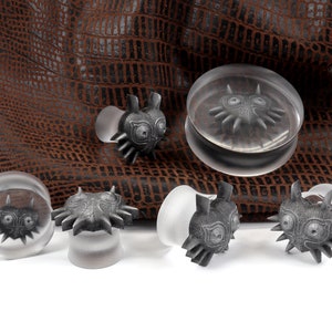Majora's Mask Resin Ear Gauges: Zelda Legend Plugs / Gauges image 10