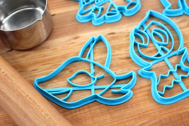 Deltarune Cookie Cutters Enemies - Tasque Manager, ViroVirokun, Rudinn, Popup, King Round - Undertale / Baking Gift image 10