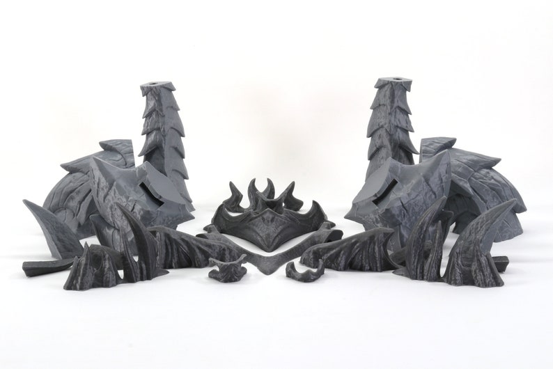 FFXIV Au'ra Male Horns 01 DIY Cosplay Prop Kit Etsy Ireland