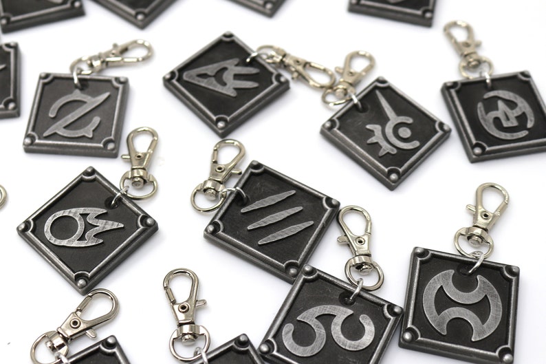 Bard FFXIV Job Charm - BRD Metal Resin, Final Fantasy 14 FF14 Soul Crystal KY1 image 10
