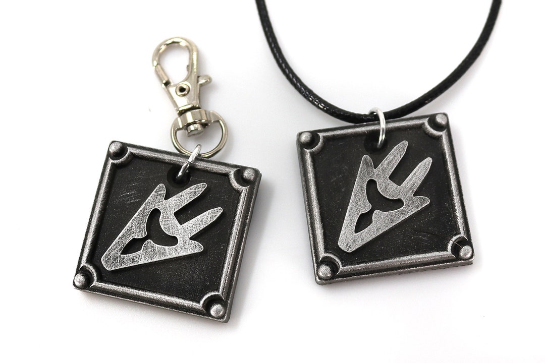 Dragoon FFXIV Job Charm - DRG Metal Resin, Final Fantasy 14 FF14