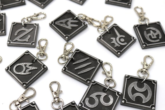Ninja FFXIV Job Charm - NIN Metal Resin, Final Fantasy 14 FF14