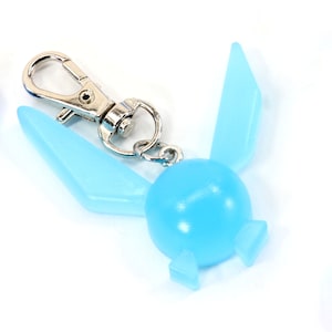 Zelda Glow in the Dark Zelda Navi Necklace / Keychain -  Legend of Zelda gift Breath of the Wild KY1