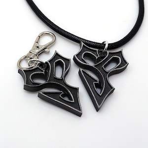Final Fantasy X Tidus Symbol Keychain/Necklace FFX gift Final Fantasy 10 KY1