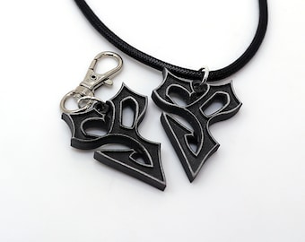 Final Fantasy X Tidus Symbol Keychain/Necklace FFX gift Final Fantasy 10 KY1