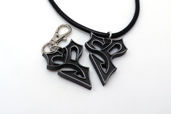 Final Fantasy X Tidus Symbol Keychain/necklace FFX Gift Final Fantasy 10  KY1 -  Australia