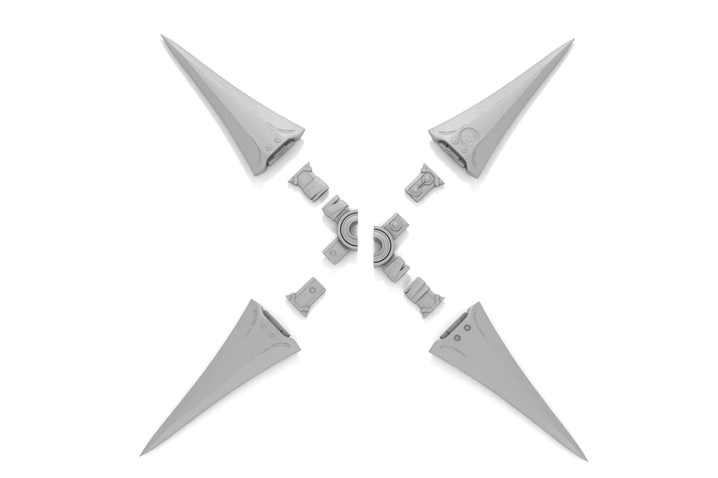 Yuffie Kisaragi Shuriken DIY Cosplay Prop Kit - FF7 - Etsy