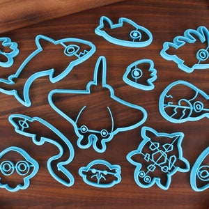 Under The Sea Mini Cookie Cutter Set