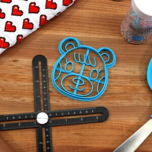 Animal Crossing Cookie Cutters: Henry, Leif, Maple, Molly, Poppy Maple
