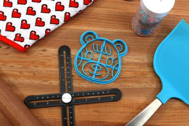 Animal Crossing Cookie Cutters: Henry, Leif, Maple, Molly, Poppy Maple
