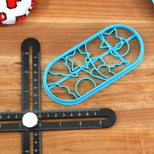 Vaporwave Dreams Cookie Cutters - Big Vaporwave, Crystal Monitor, Mountainside Vapor, Starry Pill, Sunset Cityscape - Vaporwave Gift