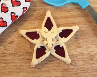 Kingdom Hearts Wayfinder Linzer Tart Cookie Cutter - Kingdom Hearts