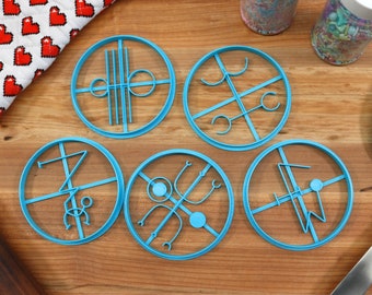 Lovecraft Great Old Ones Cookie Cutters – Set of 3, Cthulhu Mythos