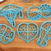 Anime Tentacle Cookie Cutters - Curled Tentacle, Dripping Tentacle Tongue, Tentacle Mouth, Heart Tentacle, Infinity Tentacle - Anime Gift 